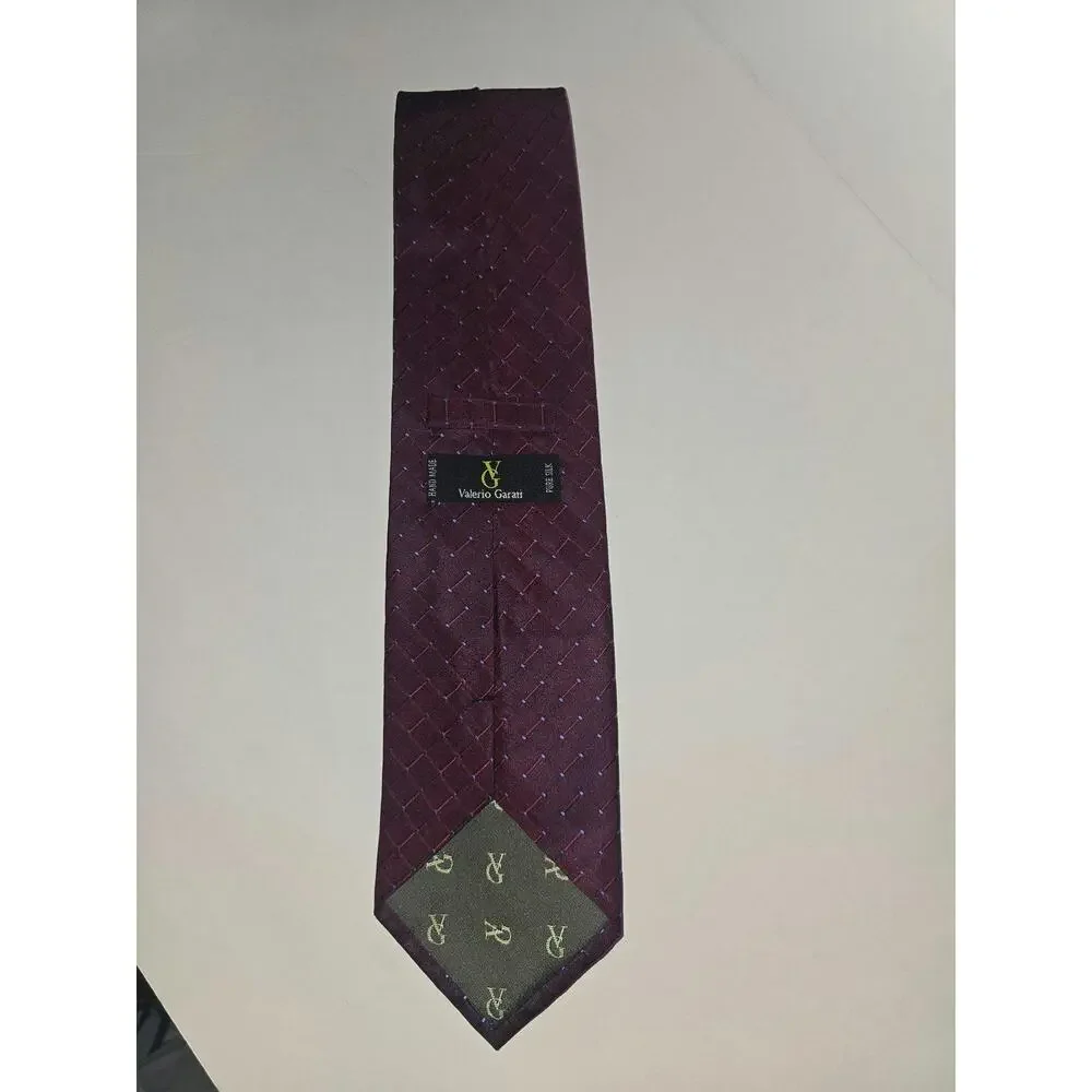 Valerio Garati 100% Silk Hand made  Tie